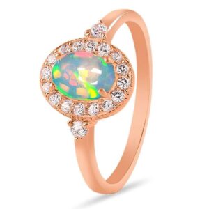 Nhẫn đá Opal (N0200)