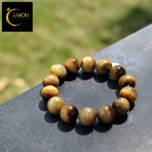 Lắc đá mắt hổ vàng 14mm