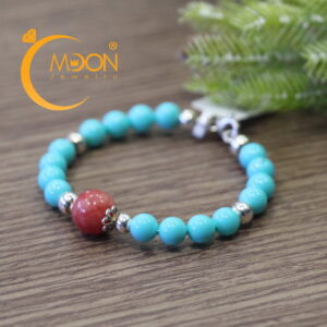 Lắc đá phối charm