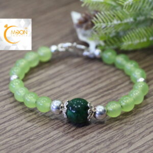 Lắc đá phối charm trẻ em