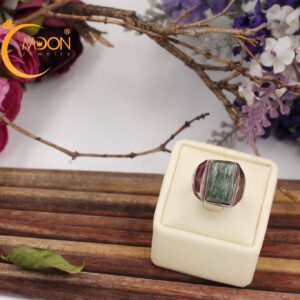 Nhẫn nam đính đá Seraphinite (N0119)