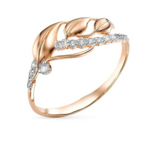 Nhẫn vàng 14K đính CZ (V0027)