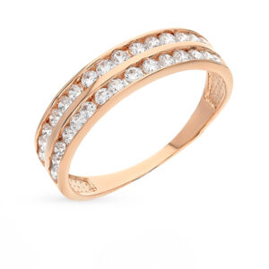 Nhẫn vàng 14K đính CZ (V0035)