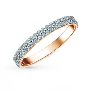 Nhẫn vàng 14K đính đá CZ (V0055)