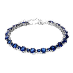 Lắc tay CZ blue (LB0107)