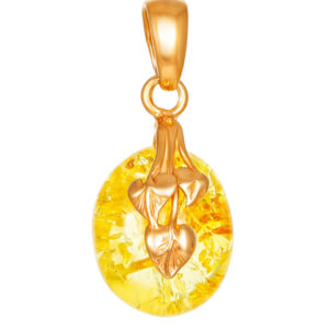 Mặt Hổ Phách Baltic Citric (MHP0054)