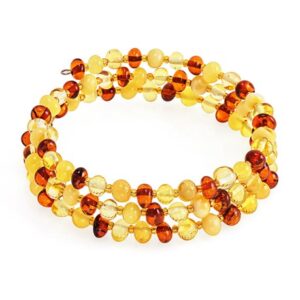 Vòng Tay Hổ Phách Baltic free size (LHP0044)