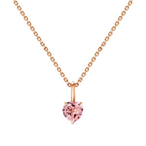 Mặt Dây Chuyền Vàng 14K Đính Đá Morganite (V0083)