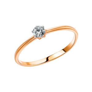 Nhẫn Vàng 10K Đính Đá Fianite (V0085)