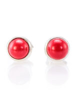 Bông Tai San Hô Coral - Stud