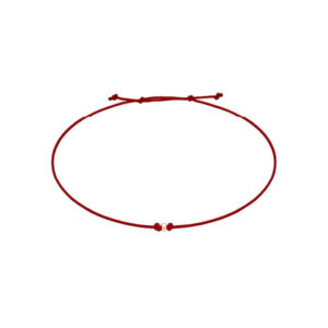 Vòng Chỉ Đỏ May Mắn Đính Bi Vàng 14K