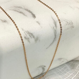 Dây Chuyền Vàng 14KR (Penny Necklace - O Extension Chain)