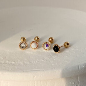 14KY SunFlower Piercing