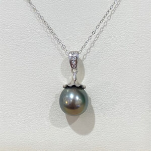 Mặt Dây Chuyền Ngọc Trai Nước Mặn Tahiti (M0179)