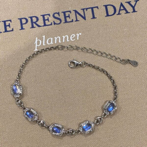 Lắc Tay Đá Mặt Trăng Moonstone chuẩn cao (LB0154)