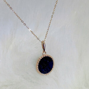 Mặt dây chuyền vàng hồng 14KR thiết kế cao cấp (Round)