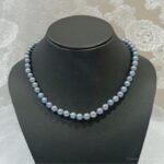 Chuỗi Ngọc Trai Nước Mặn Akoya Nhật Bản Ánh Xanh (DNT0131) - Ảnh 2