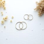 Khuyên tai tròn vàng 14KY (Endless Hoop Earrings) - Ảnh 2