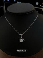 Set Dây Chuyền Đính Moissanite - Round Cut (MM026)