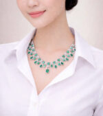 Vòng Cổ Ngọc Lục Bảo Emerald thiên nhiên (M0299) - Ảnh 4
