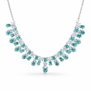 Vòng Cổ Ngọc Lục Bảo Emerald thiên nhiên (M0299)