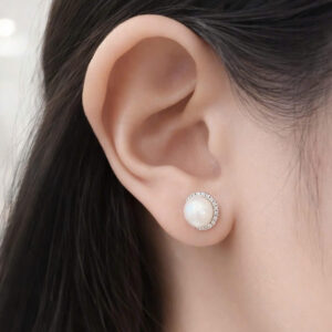 Bông Tai Ngọc Trai Nước Ngọt chuẩn cao (BNT0193)
