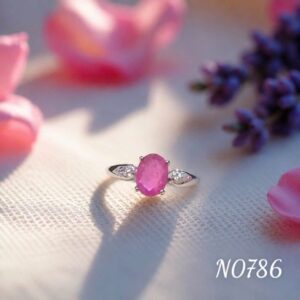 Nhẫn Free Size Đính Đá Ruby thiên nhiên (N0786)