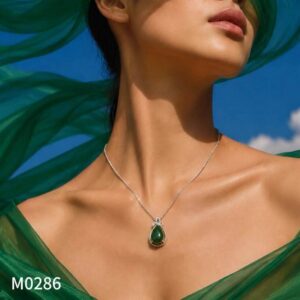 Mặt Dây Chuyền Ngọc Bích Canada (M0286)