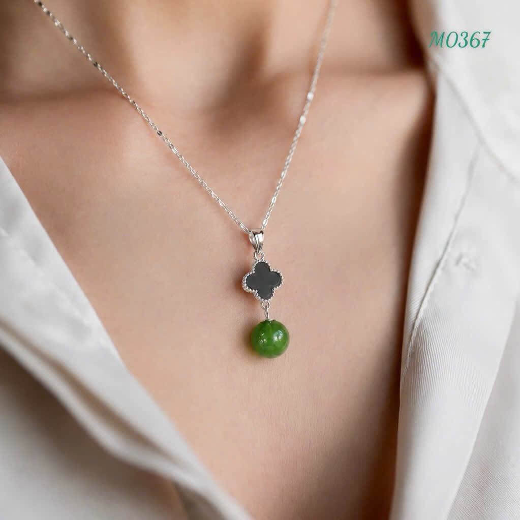 M0367 Mặt Dây Chuyền Ngọc Bích Canada (M0367) - Ảnh 1