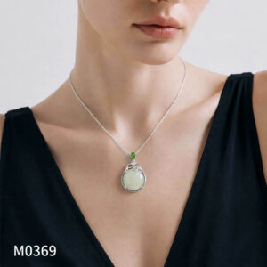 Mặt Dây Chuyền Bạch Ngọc (M0369)