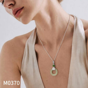 Mặt Dây Chuyền Bạch Ngọc (M0370)